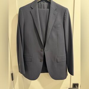 J.CREW Ludlow Traveler Slim-fit suit jacket and pants Italian stretch wool navy